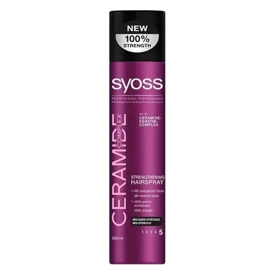 Syoss Ceramide Complex Mega silná fixace lak na vlasy 300 ml