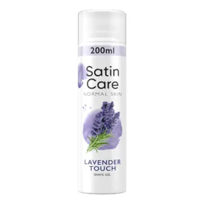 : Gillette Satin Care gel na holení 200ml Pure&Delicate