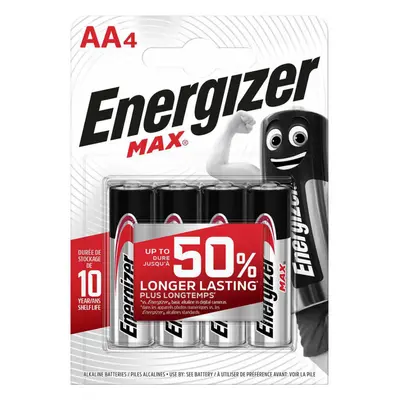 Energizer Alkaline Power LR06 AA 4ks tužková baterie