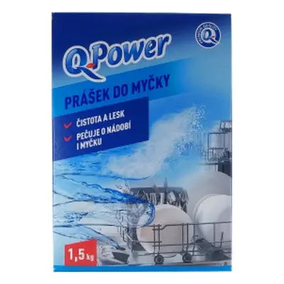 Q Power prášek do myčky 1,5kg