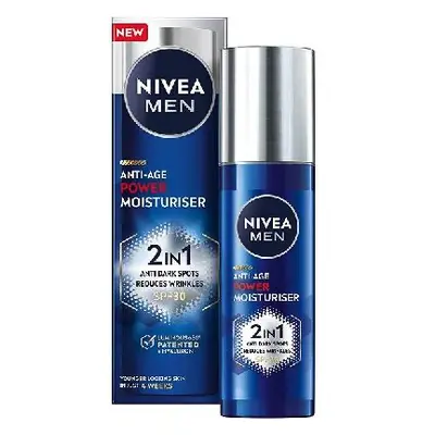 Nivea Men Anti-Age Power Moisturizer posilující krém SPF30 50 ml