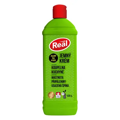 Real krém 600g jemný zelený čaj&aloe