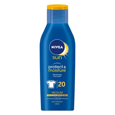 Nivea Sun Protect & Bronze intenzivní mléko na opalování SPF20 200 ml