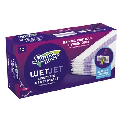 Swiffer Wetjet Hadřík na podlahy 12 ks