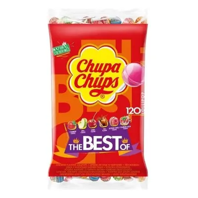 Chupa Chups Lízátka (balení/120 ks) 1,44kg - The best of