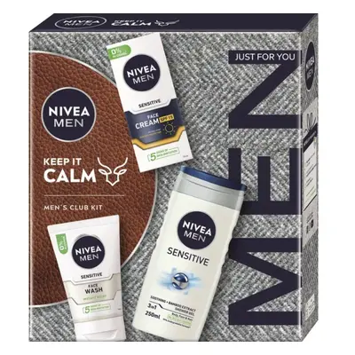 Nivea dárková sada Nivea Men dárkový box FACE SENSITIVE 24