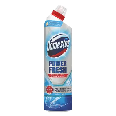 Domestos Power Fresh Total Hygiene dezinfekční WC gel Ocean Fresh 700 ml