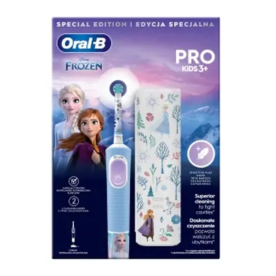 Oral-B elektrický zubní kartáček VitalityKids Frozenpouzdro