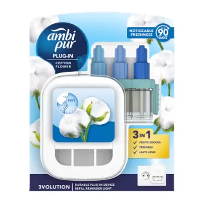 AmbiPur 3vol strojek 20ml Cotton