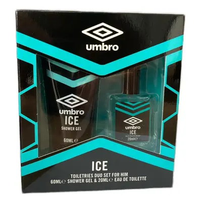 Cestovní KazetA Umbro Ice EDT Muži 20ml sprchový gel 60ml