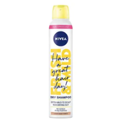 Nivea Fresh & Mild Suchý šampon pro světlý tón vlasů 200 ml