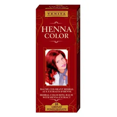 Venita Henna Color barvící balzám na vlasy 10 Granátové jablko 75 ml