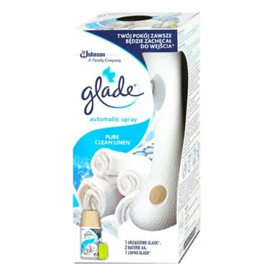 Glade Automatic Spray Pure Clean Linen strojek náplň, 269 ml