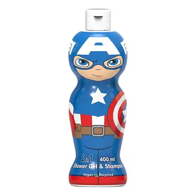 Dětský: Captain America SG & Šampon 400ml 2in1