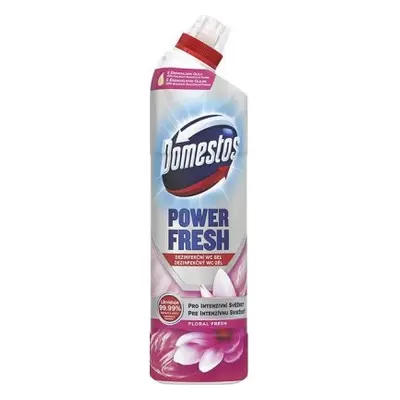 Domestos Power Fresh Total Hygiene dezinfekční WC gel Floral Fresh 700 ml