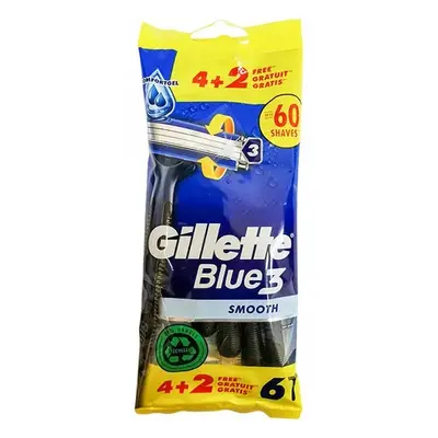 Gillette Jednorázový strojek Blue3 42 (sáček)