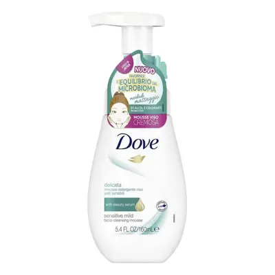 Dove čisticí pěna na obličej 160ml Sensitive mild