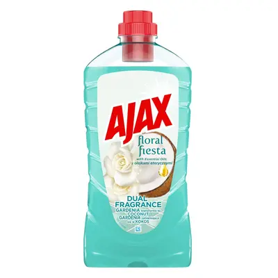 Ajax 1L Dual Fragrance Gardenia & Coconut