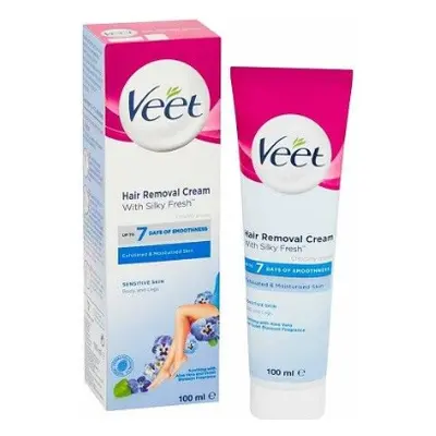 Veet depilační krém 100 ml pro citlivou pleť