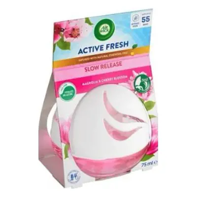 Air Wick Active Fresh Decosphere magnolie a květy třešní osvěžovač vzduchu 75 ml