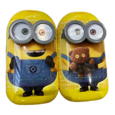 Disney Mix Děti: Minions SG & Šampon 400ml 12 Pomeranč Banány