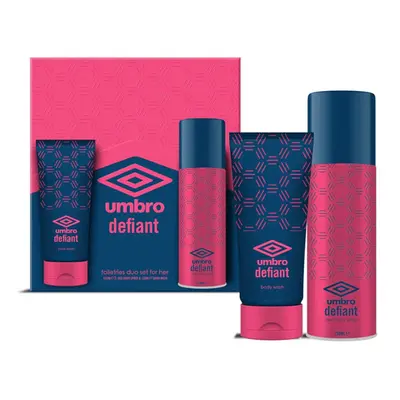 Kazeta: Umbro Women Defiant deodorant ve spreji 150ml sprchový gel 150ml