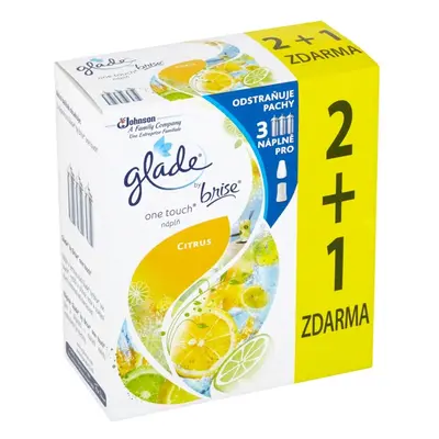 S.C.Johnson Glade One Touch Citrus mini sprej náhradní náplň do osvěžovače vzduchu 3 x 10 ml