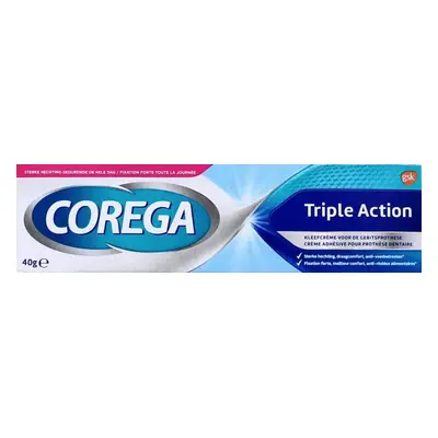 Corega fixační krém Triple Action 40 g EXPIRACE 12/24