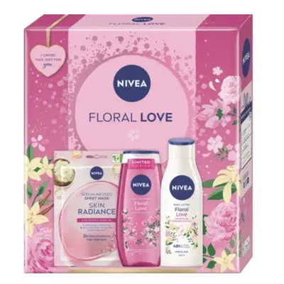 Nivea dárková sada NIVEA dárkový box FLORAL LOVE LE