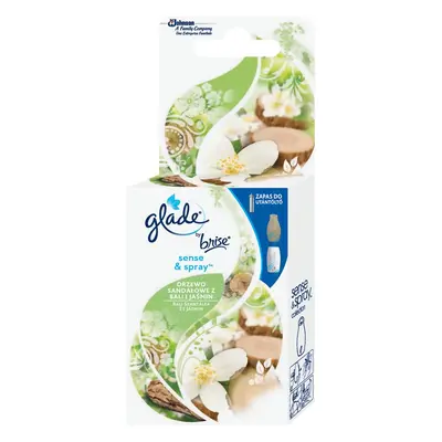 Glade by Brise Sense & Spray náplň santalové dřevo Jasmín 18ml