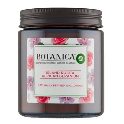 Air Wick svíčka 205g Botanica Island Rose