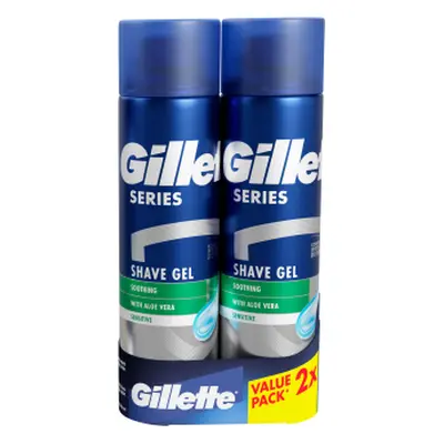 Gillette Series gel na holení 2x200ml