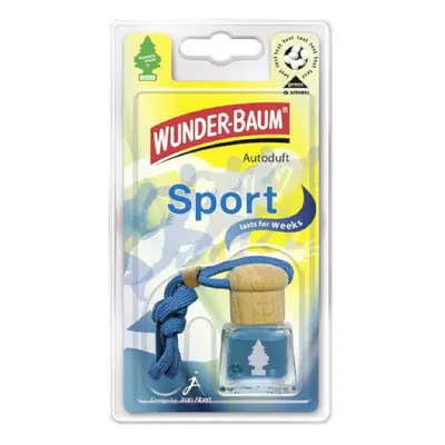 Wunder-Baum Tekutý osvěžovač vzduchu, sport 4,5ml