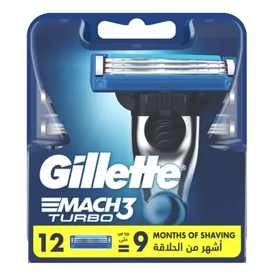 Gillette Mach3 Turbo 12 ks