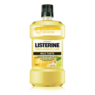 Listerine Fresh Ginger & Lime Zero Alcohol 500 ml