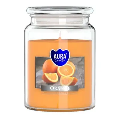 Aura Bispol vonná svíčka Orange 500g