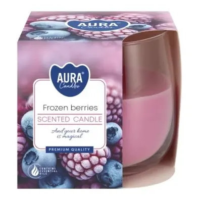 Aura /Bispol/ vonná svíčka 130g Frozen berries