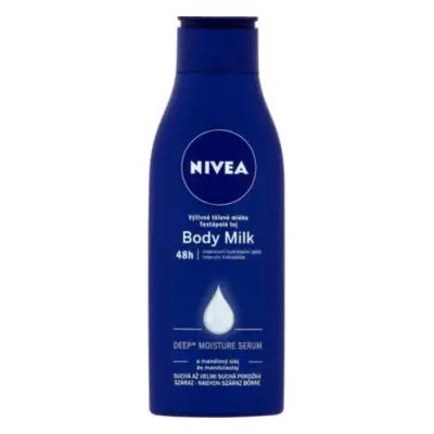 Nivea Body Milk Rich Nourishing vyživující tělové mléko pro suchou pokožku 250 ml