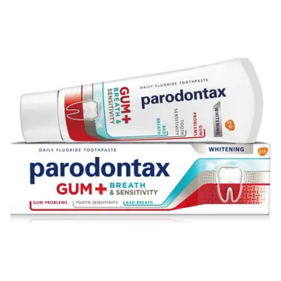 Glaxosmithkline Consumer Parodontax Gum Breath and Sensitivity Whitening 75 ml