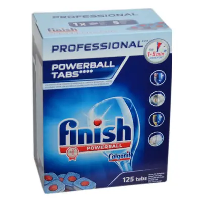 Finish Professional Powerball tablety do myčky 125 ks Lehce poškozený obal !