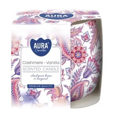 Aura /Bispol/ vonná svíčka 100g Cashmere-vanilla