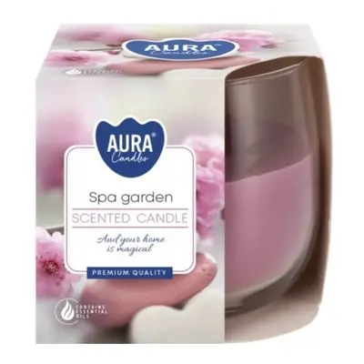 Aura /Bispol/ vonná svíčka 130g Spa Garden