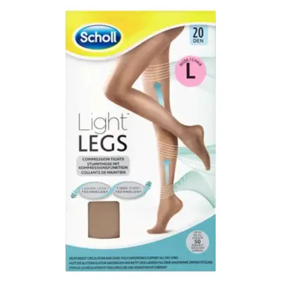 Scholl Kompresní punčochové kalhoty 20 DEN Nude LEGS L