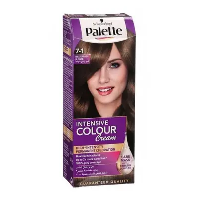 Palette barva 50ml 7-1 Medium Ash Blonde