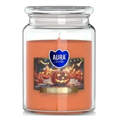 Aura Bispol vonná svíčka Halloween 500g