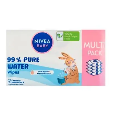 Nivea Baby wipes (4x57ks/fol) 99% Pure