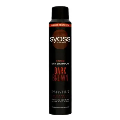 Syoss suchý šampon Dark Brown na tmavé vlasy 200 ml