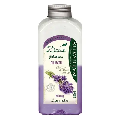 Naturalis dvousložková pěna do koupele relaxační Lavender 800 ml