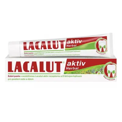 Zubní pasta LACALUT activ Herbal 75 ML