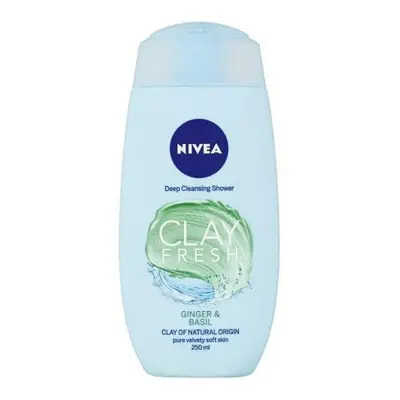 Nivea sprchový gel 250ml D - Clay Fresh (Argilla Detox) (Ginger&Basil)